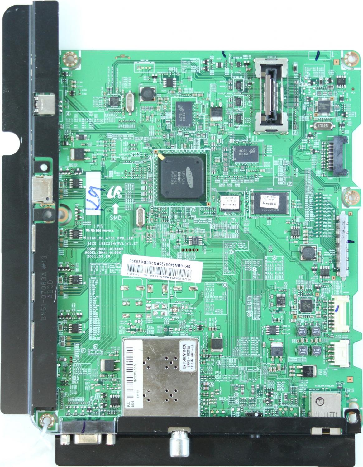 Samsung UE32D5520RK - Main AV - BN94-05225P - BN41-01660B - HIGH_X6_ATSC_DVB_LED