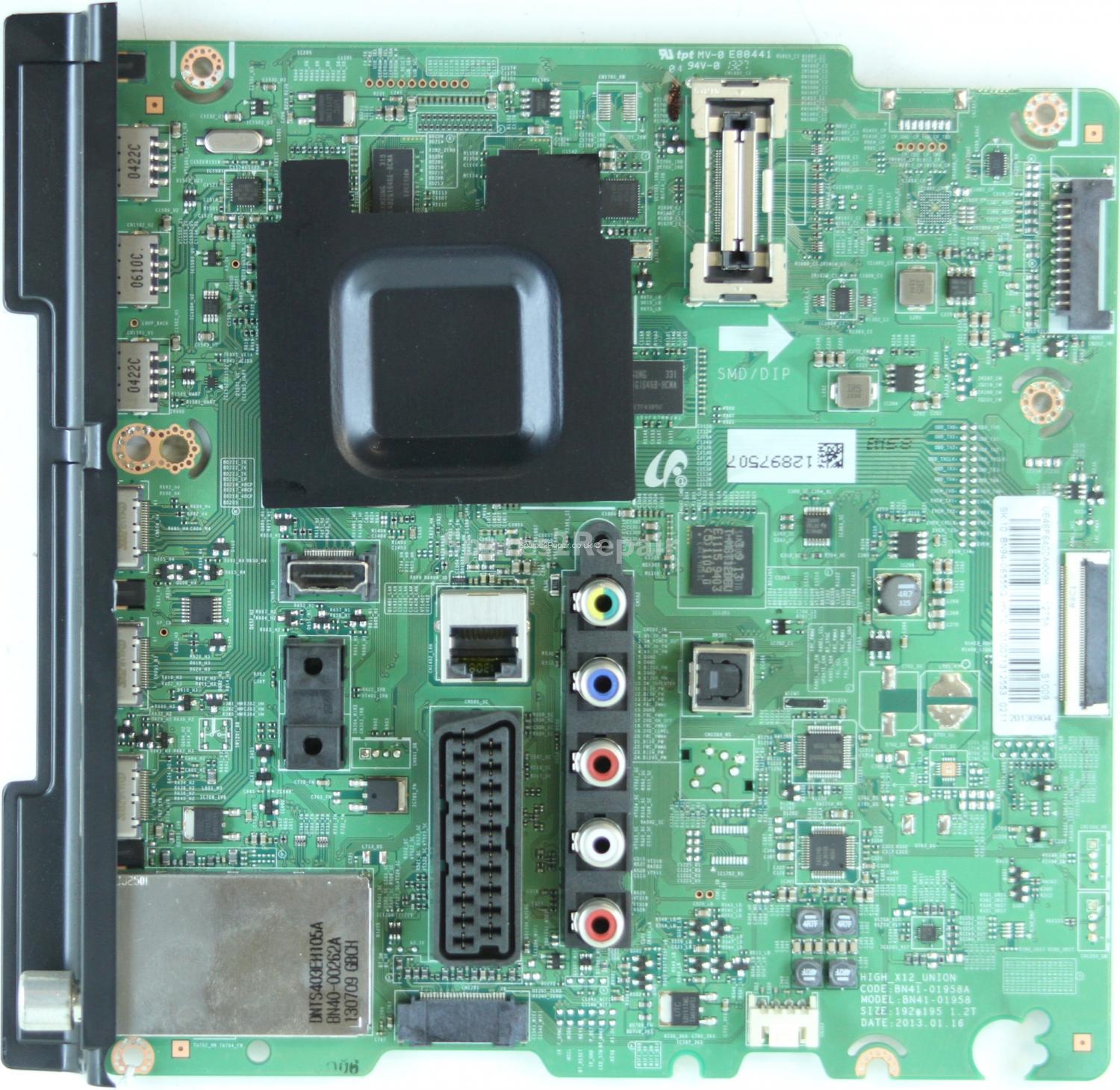 Samsung UE46F6400AK - Main AV - BN94-06555Q - BN41-01958A - HIGH_X12_UNION