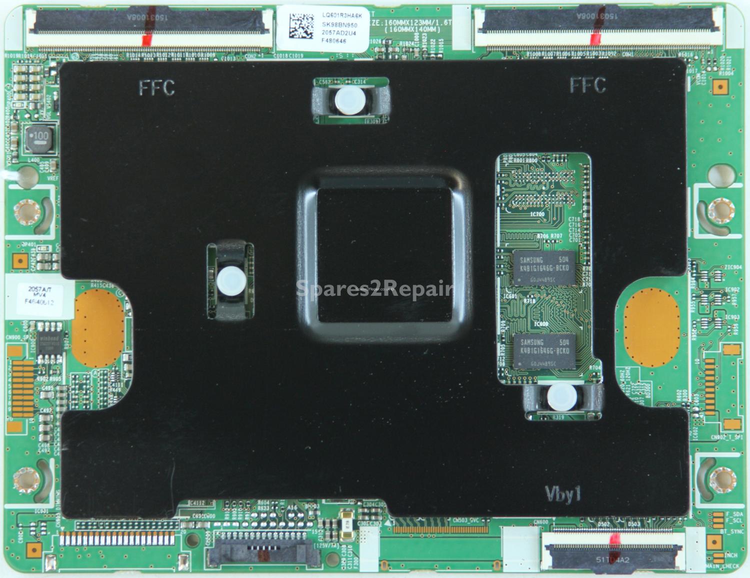 Samsung UE60JU6400 - T-Con - BN95-02057A - BN41-02291A - LQ601R3HA6K - 2015_SHARK_HAWK_UFT