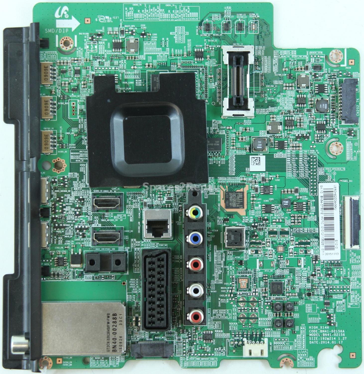 Samsung UE50H6200 - Main AV - BN94-07307Z - BN41-02156A - HIGH_X14H