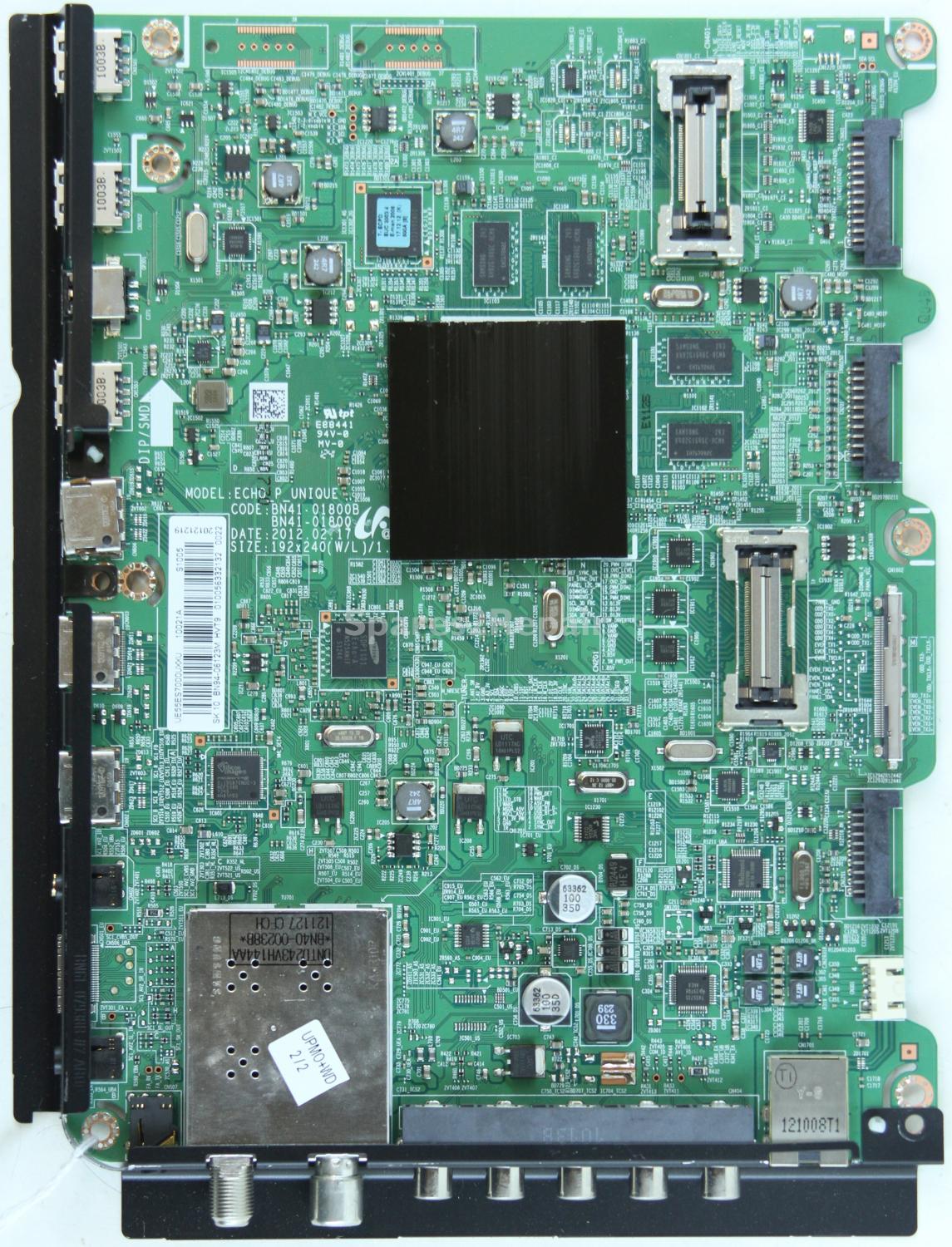 Samsung UE55ES7000U - Main AV - BN94-06123M - BN41-01800B - ECHO_P_UNIQUE