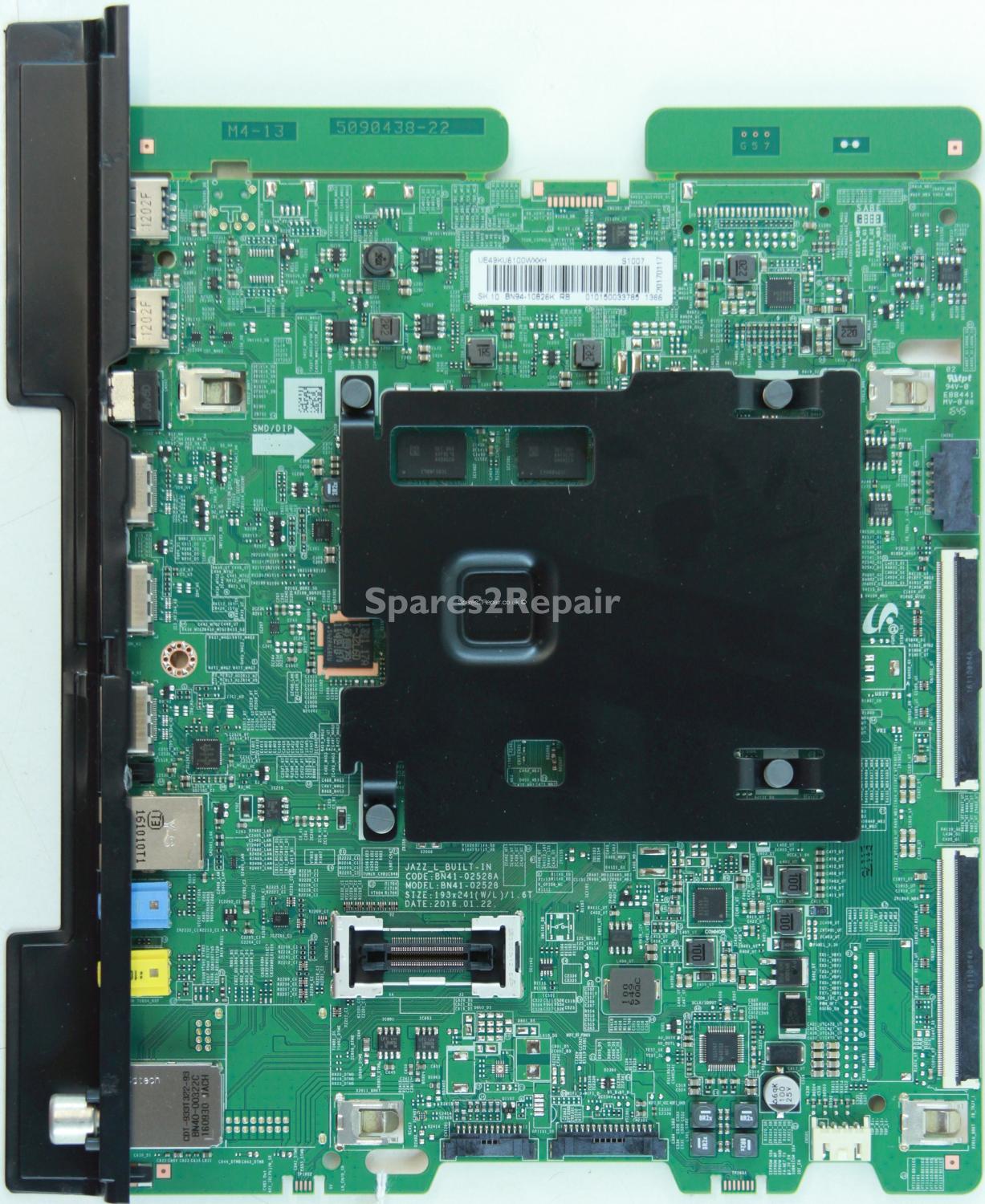 Samsung UE49KU6100K - Main AV - BN94-10826K - BN41-02528A - JAZZ_L_BUILT-IN