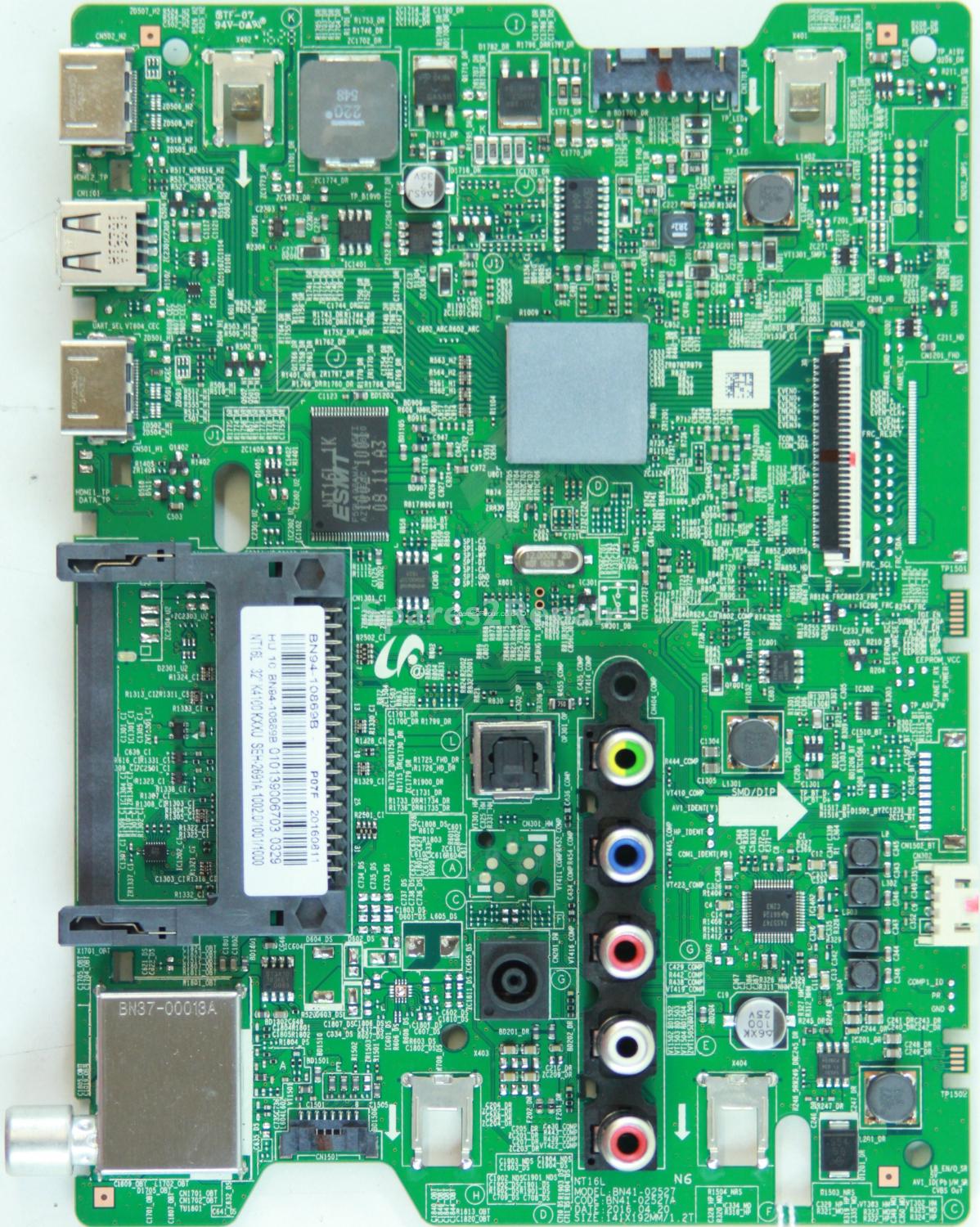 Samsung UE32K4100K - Main AV - BN94-10869B - BN41-02527A - NT16L