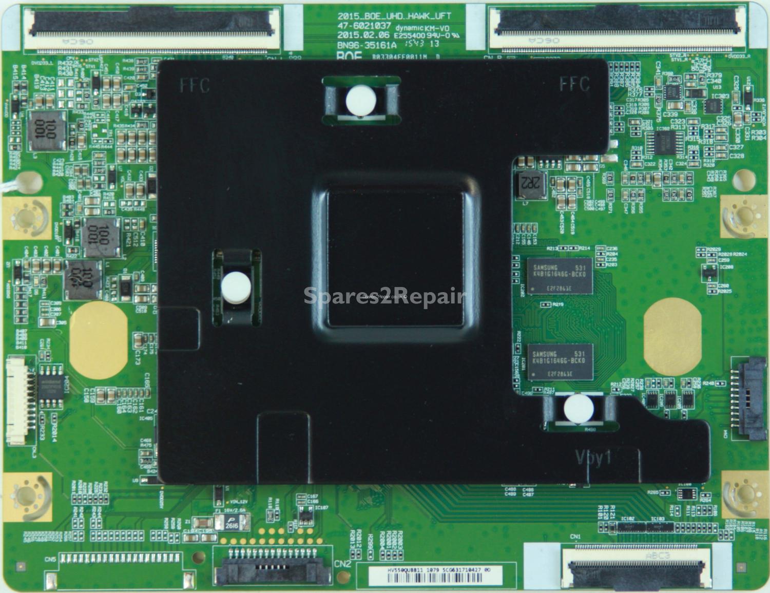 Samsung UE55JU6000K - T-Con - BN96-35161A - 47-6021037 - 2015_BOE_UHD_HAWK_UFT - HV550QUBB11