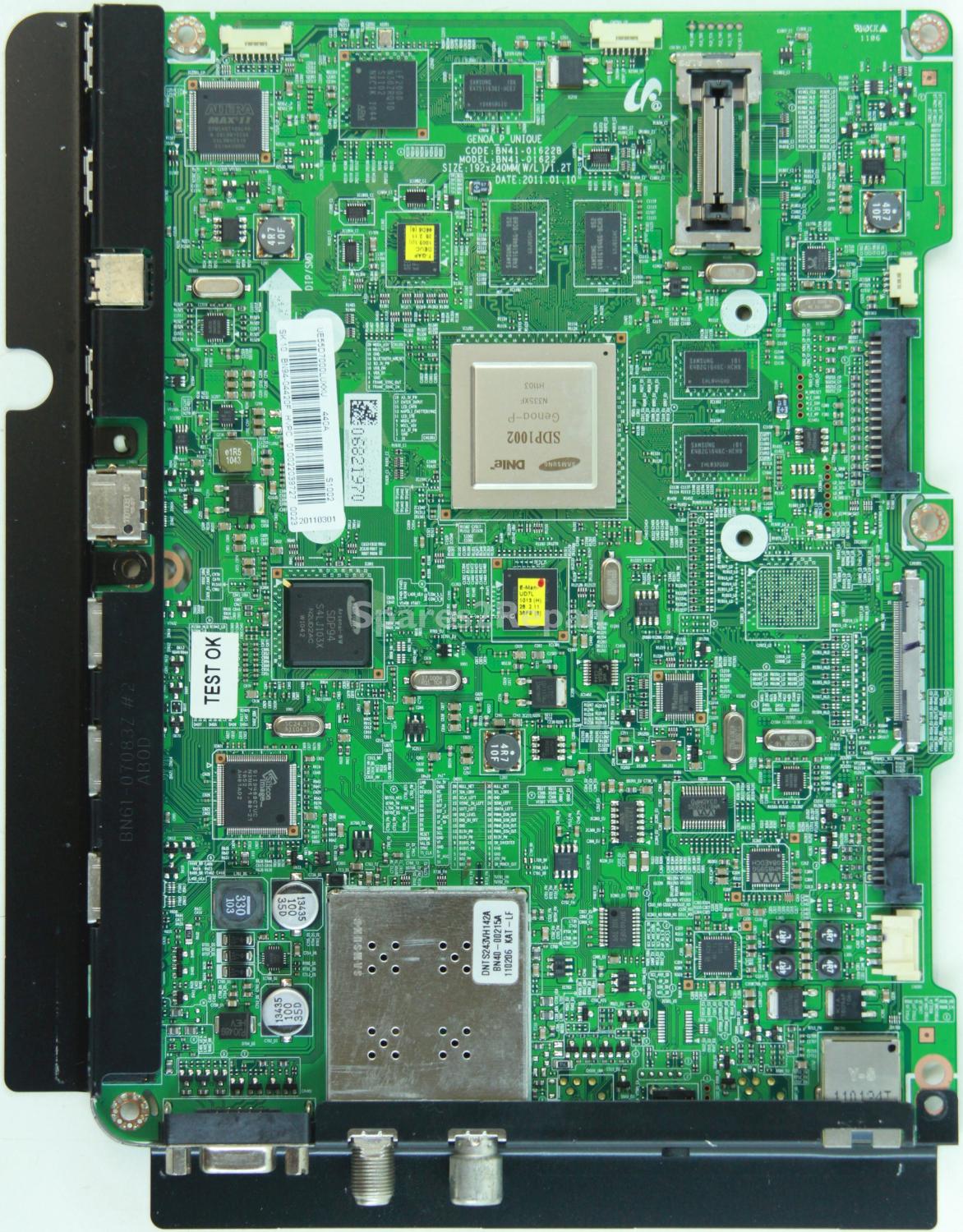 Samsung UE55D7000LU - Main AV - BN94-04420F - BN41-01622B - GENOA_P_UNIQUE