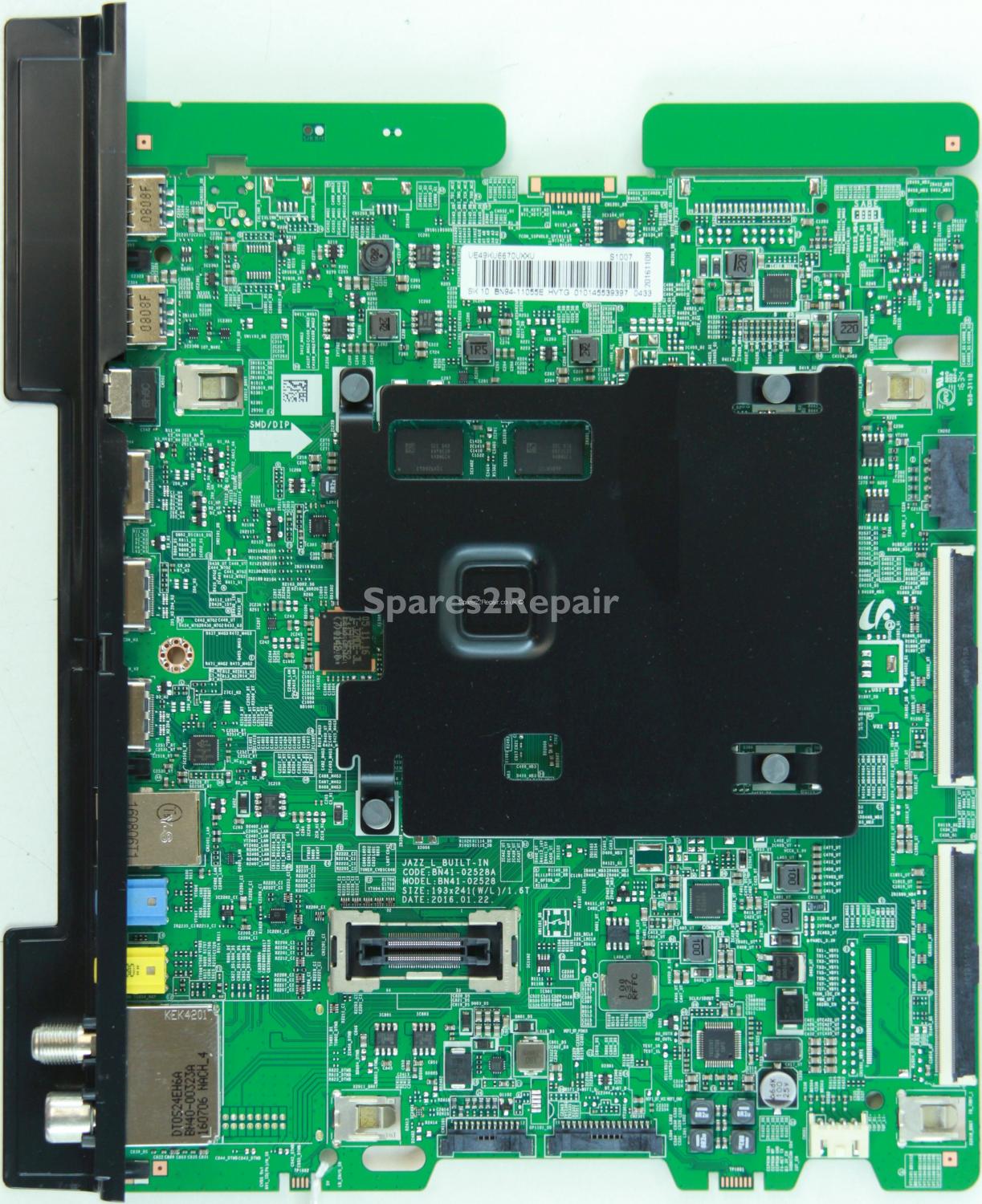Samsung UE49KU6670U - Main AV - BN94-11055E - BN41-02528A - JAZZ_L_BUILT-IN