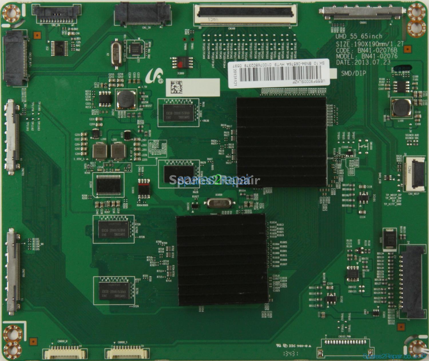 Samsung UE55F9000ST - T-Con FRC Board - BN94-06576A - BN41-02076B - UHD_55_65inch