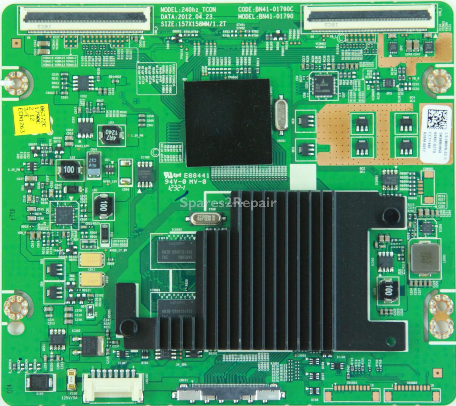 Samsung UE40ES8000U - T-Con - BN97-06372C - BN95-00580C - BN41-01790C - LSJ400HL02-S