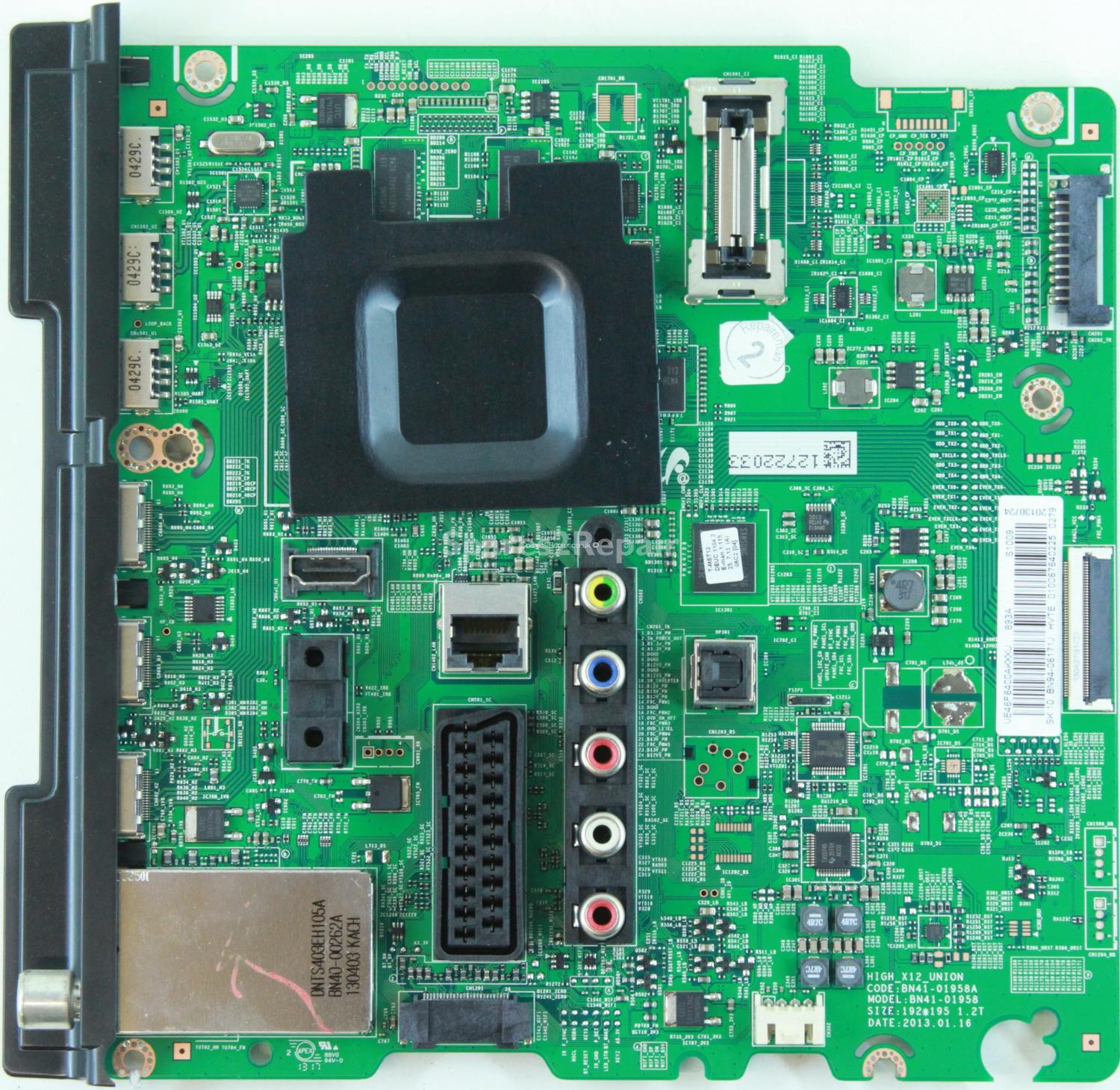 Samsung UE46F6400AK - Main AV - BN94-06171J - BN41-01958A - HIGH_X12_UNION