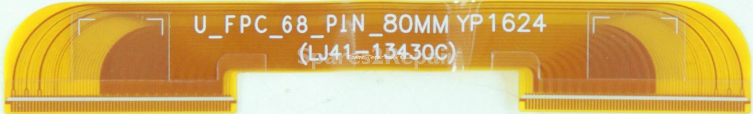 Samsung UE49K6300AK - LED Backlight Cable - LJ41-13430C - U_FPC_68_PIN_80MM - YP1624