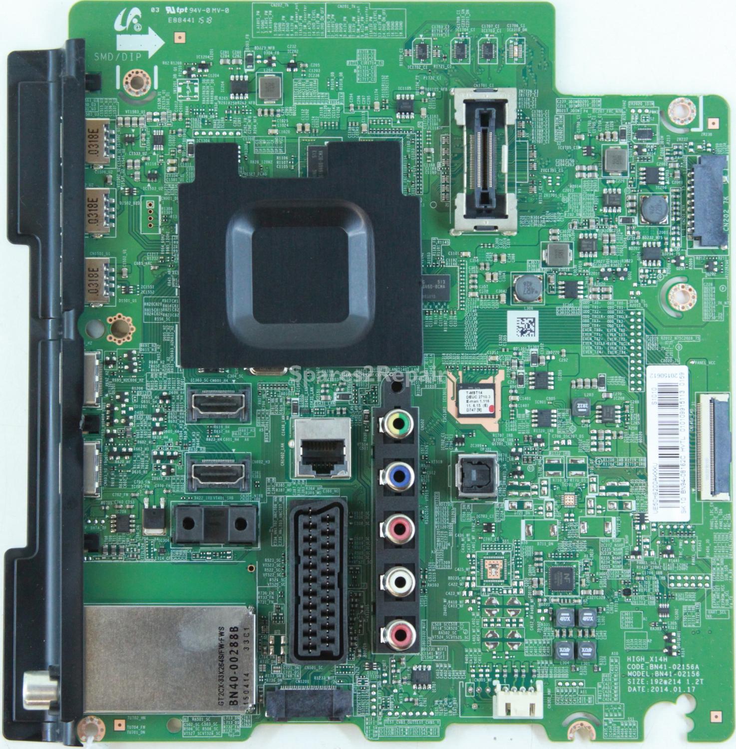 Samsung UE50H6200AK - Main AV - BN94-08162C - BN41-02156A - HIGH_X14H