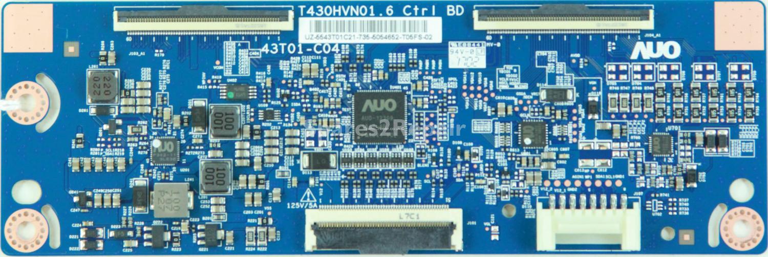 Samsung UE43M5500AK - T-Con - 55.43T01.C21 - 43T01-C04 - T430HVN01.6 Ctrl BD