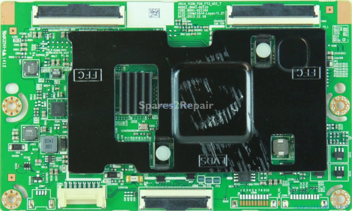 Samsung UE55H6400AK - T-Con - BN95-01310A - BN41-02110A - 2014_TCON_FOX_FT3_USI_T