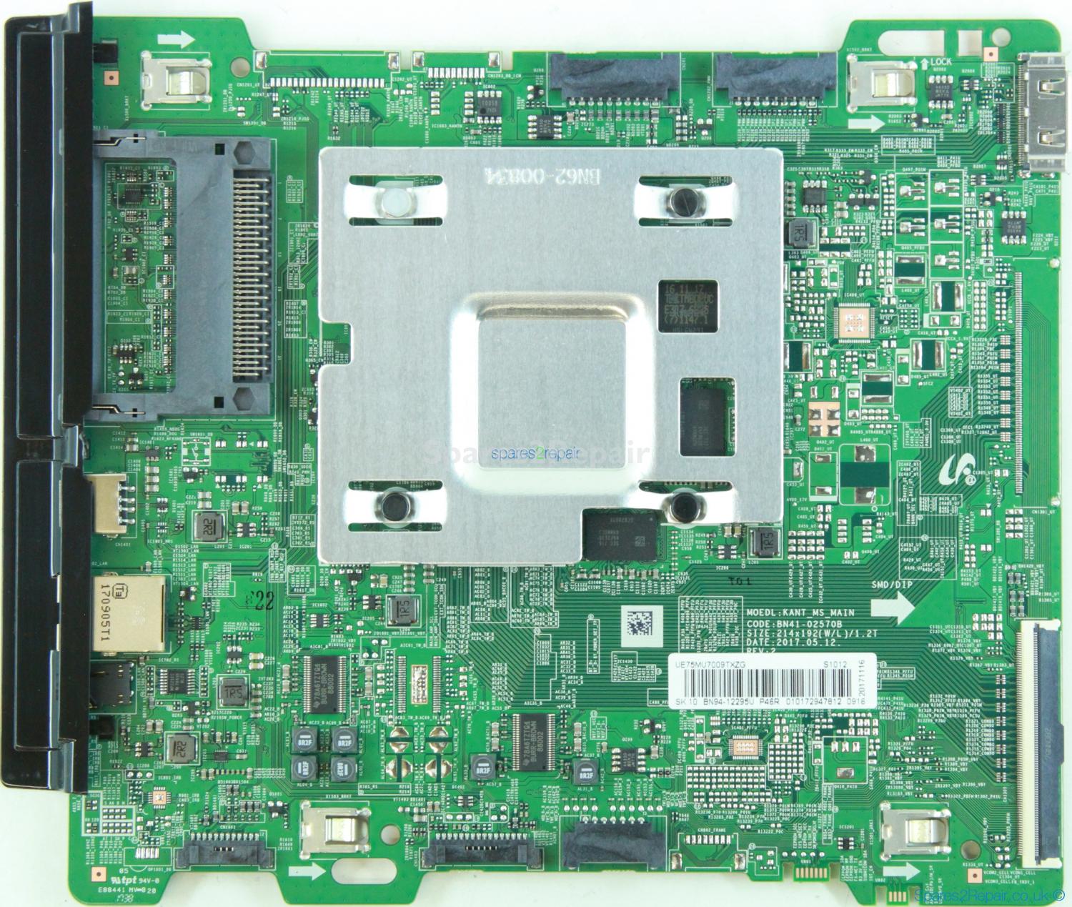 Samsung UE75MU7000T - Main AV - BN94-12295U - BN41-02570B - KANT_MS_MAIN