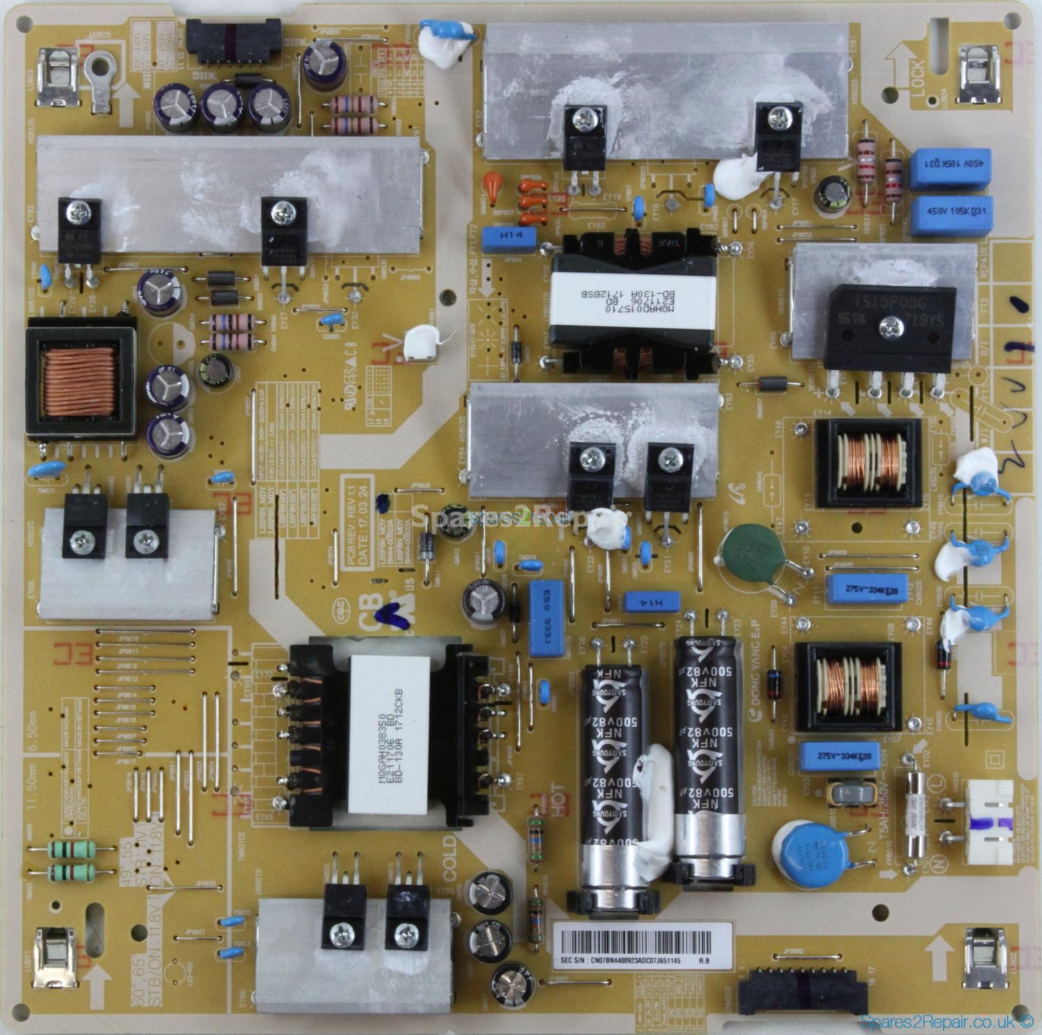 Samsung UE55LS003 - PSU - BN44-00923A - REV1.1 - L55F6N_MDY