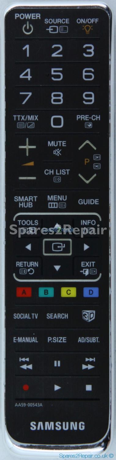 Samsung Remote Control - AA59-00543A Genuine Original