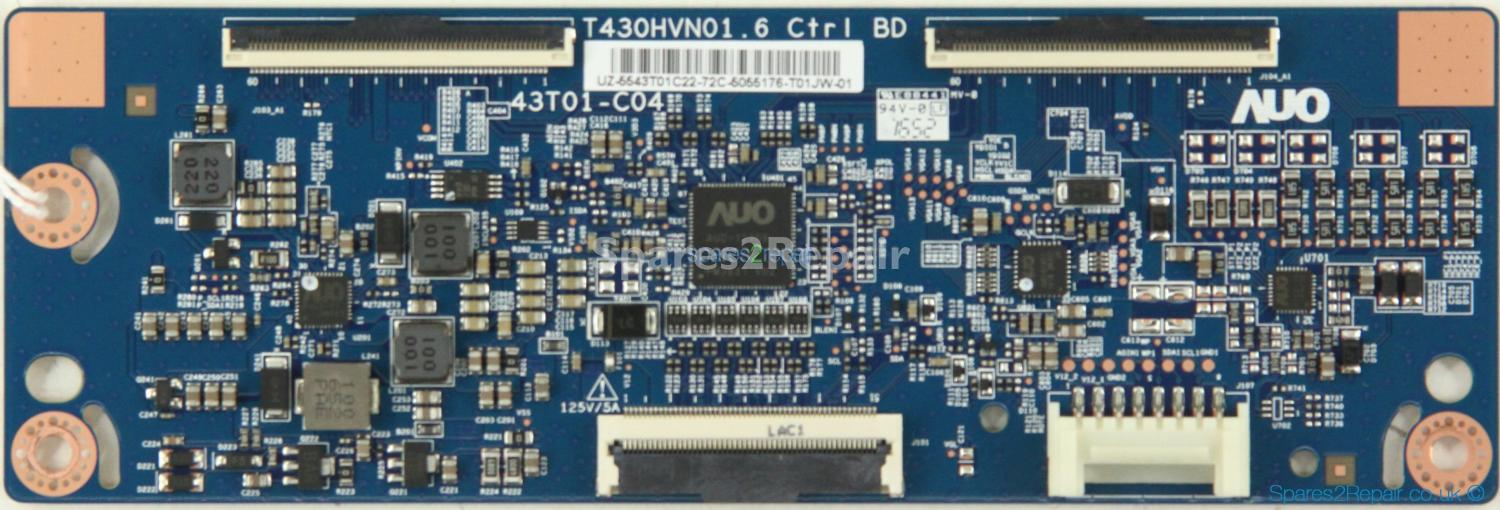 Samsung UE43J5500AK - T-Con - 55.43T01.C22 - 42T01-C04 - T430HVN01.6 Ctrl BD