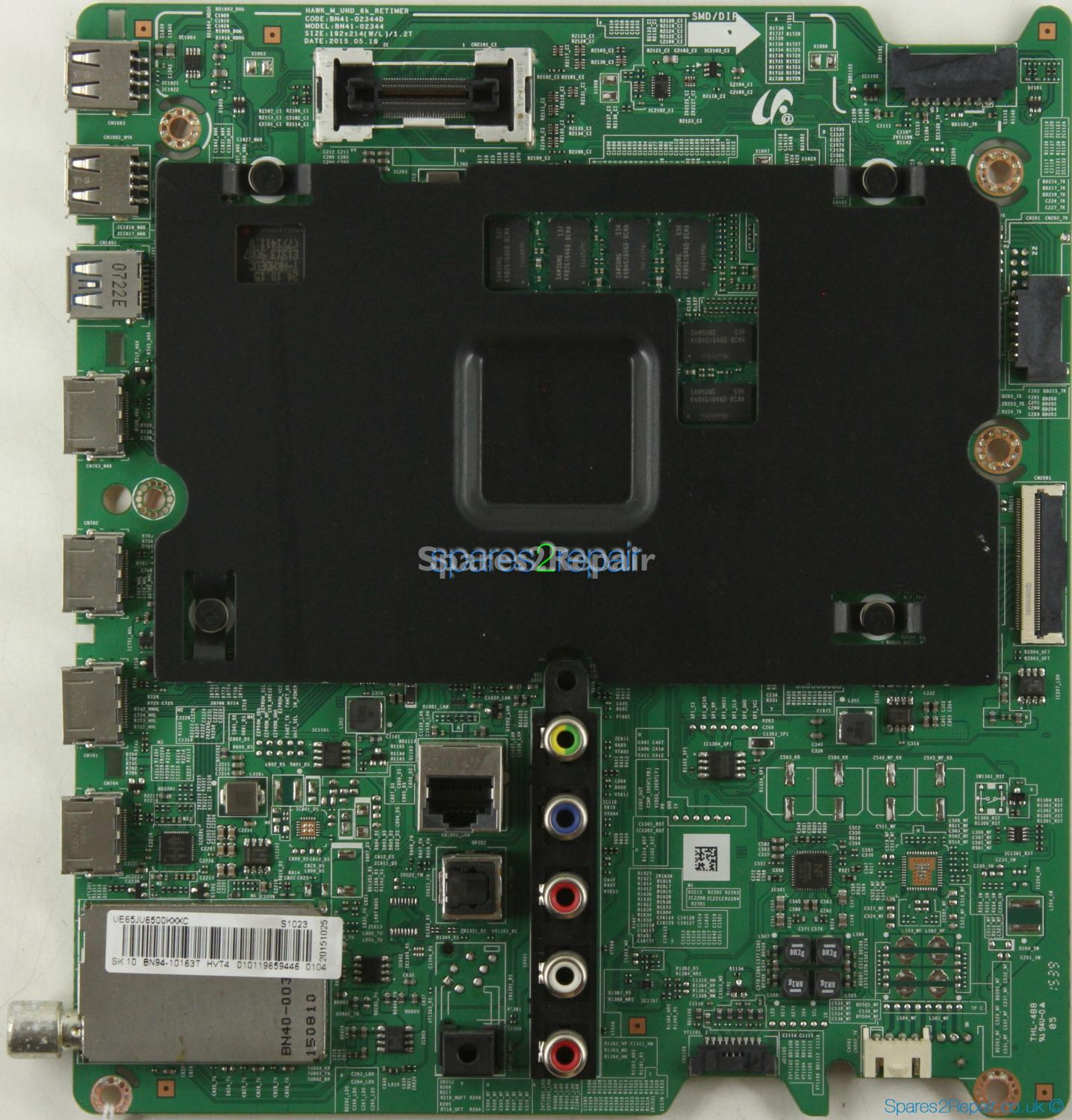 Samsung UE65JU6500K - Main AV - BN94-10163T - BN41-02344D - HAWK_M_UHD_6k_RETIMER