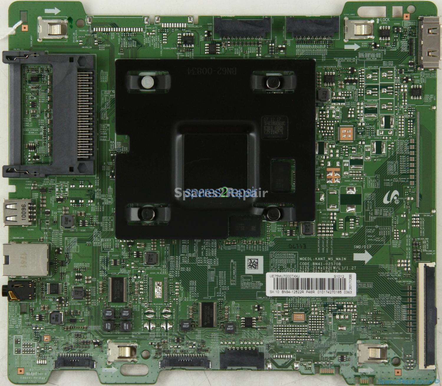 Samsung UE75MU7000T - Main AV - BN94-12522R - BN41-02570B - KANT_MS_MAIN