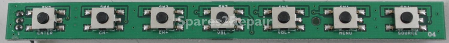 Samsung PS-42D5S - Buttons - BN41-00576B REV0.7 - CT050124 - SCHUBERT FB