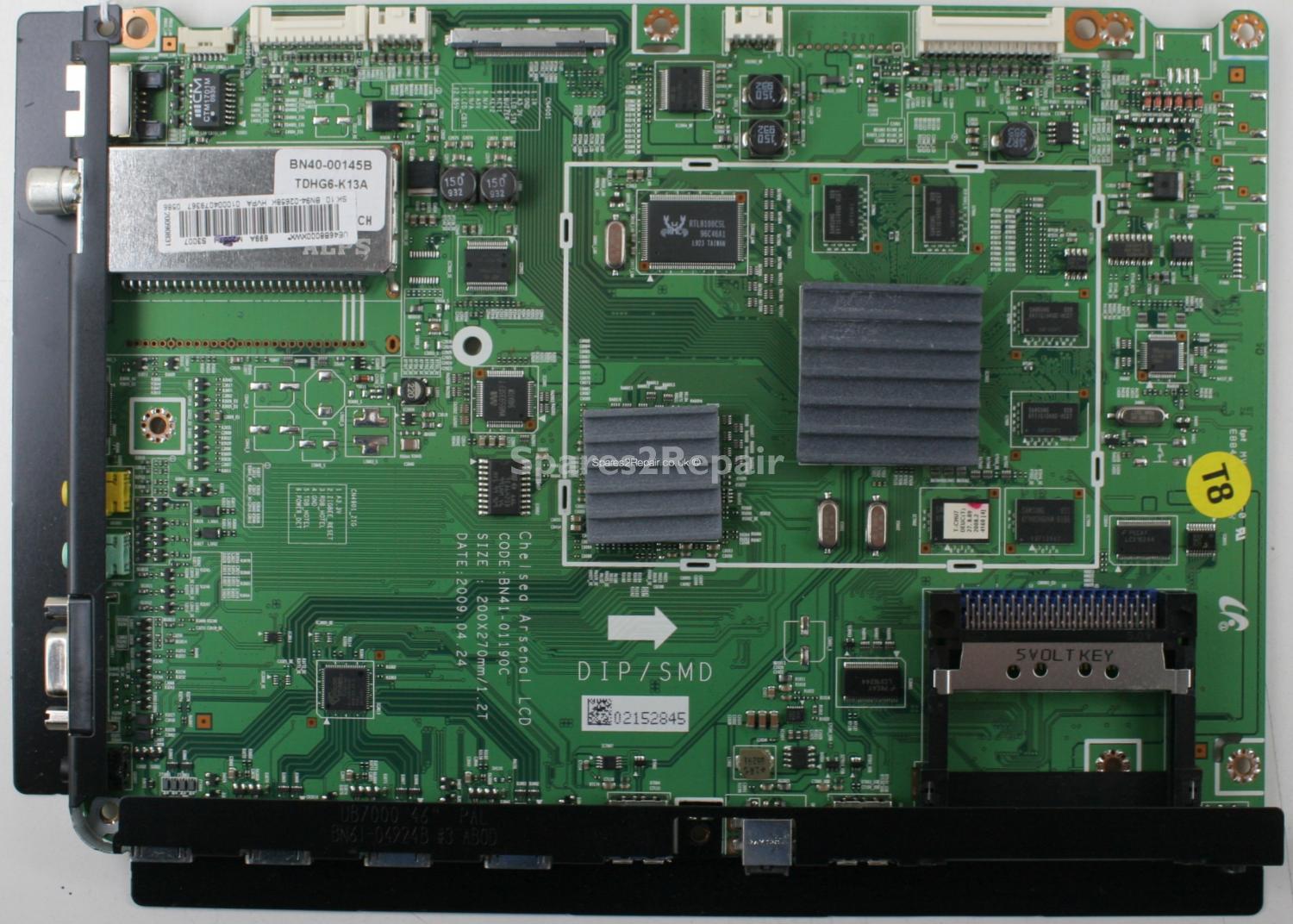 Samsung UE46B8000XW - Main AV - BN41-01190C - BN94-02658K - Chelsea Arsenal LCD