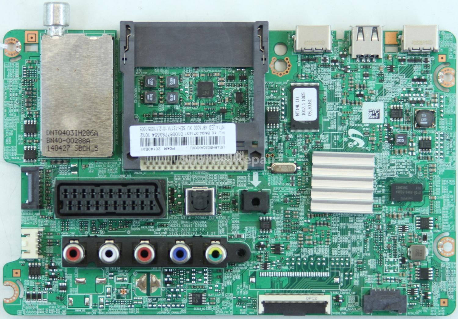 Samsung UE48H5030AK - Main AV - BN94-07143T - BN41-02098A - HIGH_NT14_2098A_EU_MIDDLE