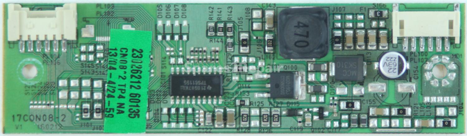 Toshiba 32DL934B - LED Driver Board - 23026211 - 23026212 - 17C0N08-2 - V1 - 160212
