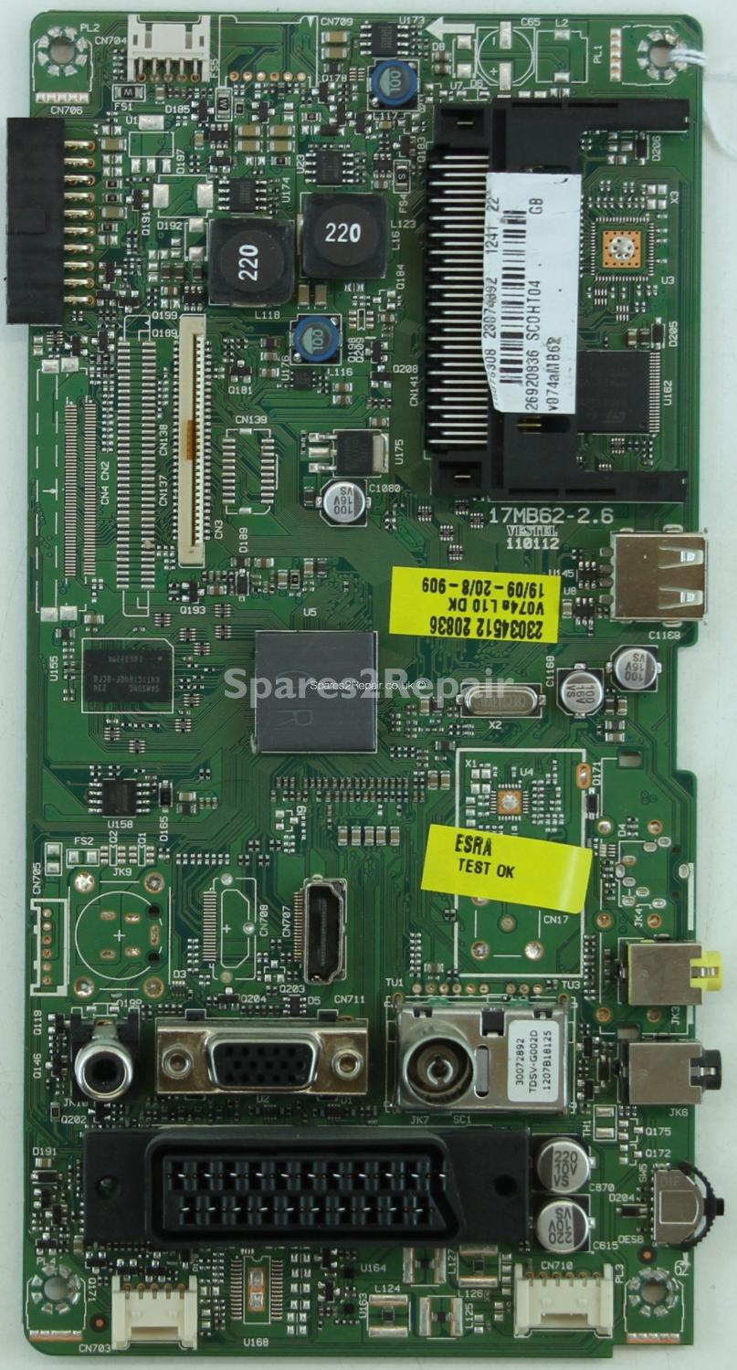 Vestel 22 Inch - Main AV - 23074392 - 17MB62-2.6 - 110112