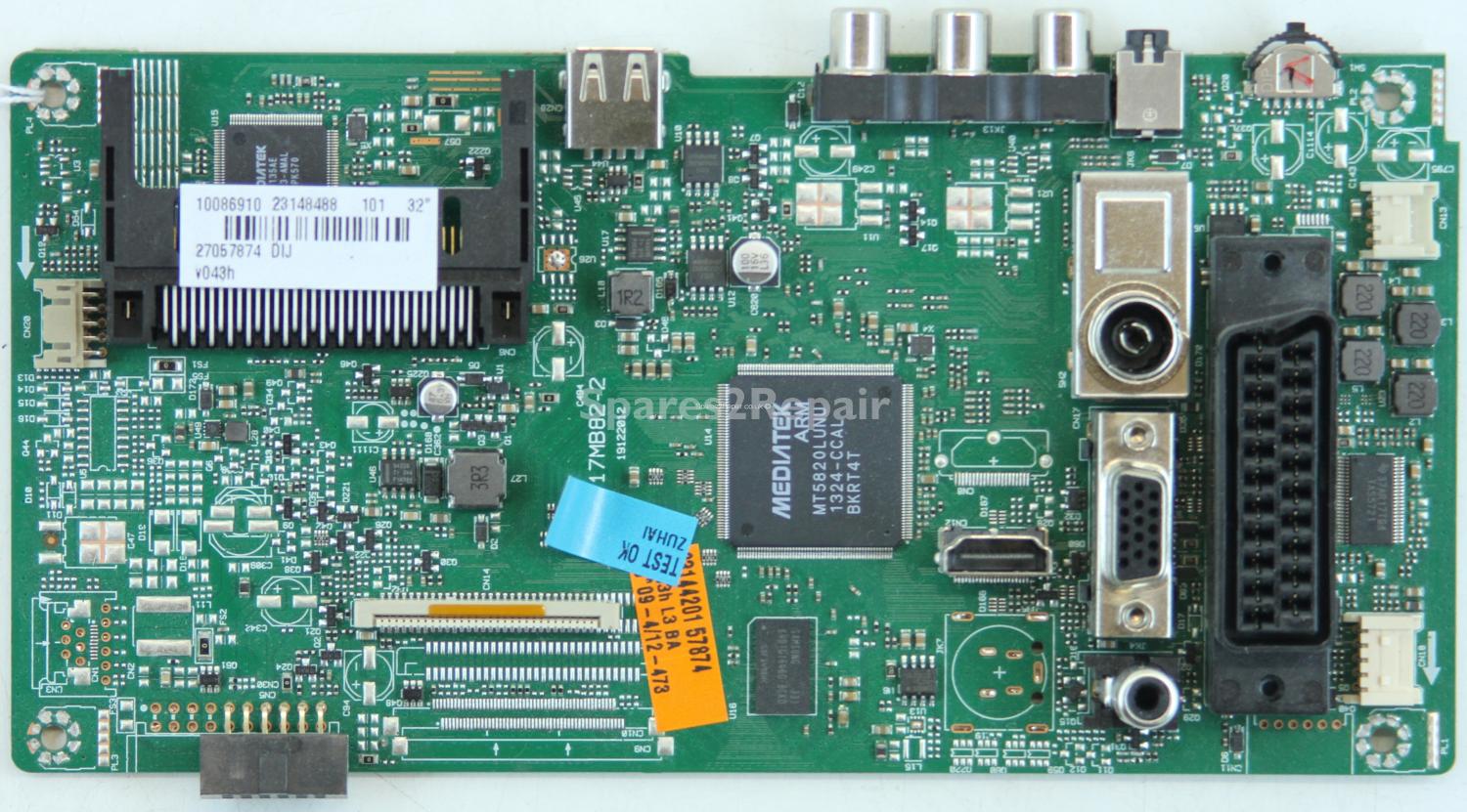 Vestel 32 Inch - Main AV - 23148488 - 17MB82-2 - 19122012